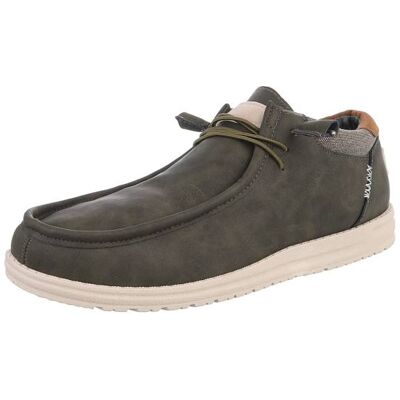 Ital-Design Schnürer für Herren in Khaki Ital-Design Schnürer für Herren in Khaki