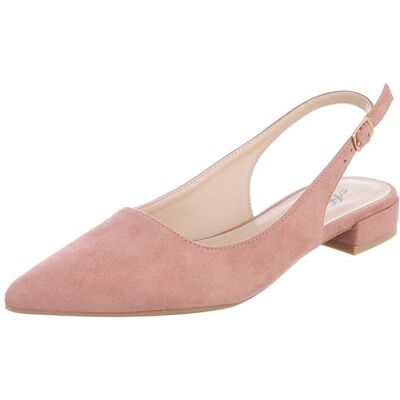 Ital-Design Schnür- & Riemchenpumps für Damen in Altrosa Ital-Design Schnür- & Riemchenpumps für Damen in Altrosa