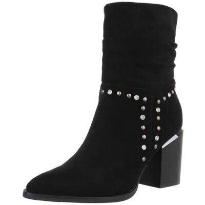 Ital-Design High-Heel Stiefeletten für Damen in Schwarz Ital-Design High-Heel Stiefeletten für Damen in Schwarz