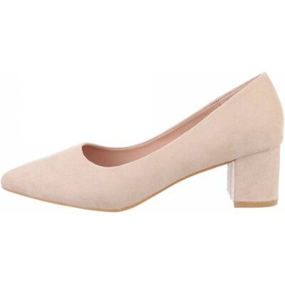 Ital-Design Klassische Pumps für Damen in Beige Ital-Design Klassische Pumps für Damen in Beige