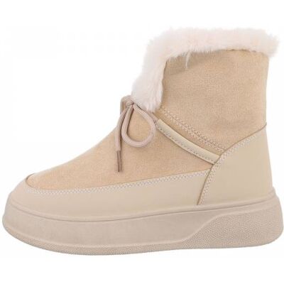 Ital-Design Snowboots für Damen in Beige Ital-Design Snowboots für Damen in Beige