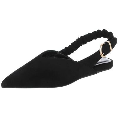 Ital-Design Schnür- & Riemchenpumps für Damen in Schwarz Ital-Design Schnür- & Riemchenpumps für Damen in Schwarz