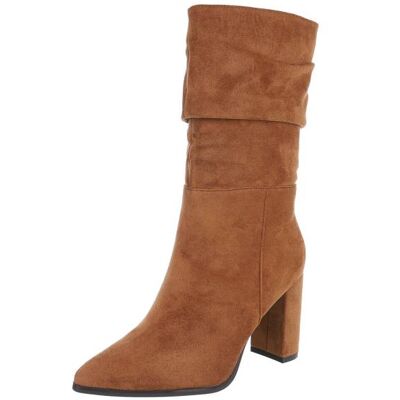 Ital-Design High-Heel Stiefel für Damen in Camel Ital-Design High-Heel Stiefel für Damen in Camel