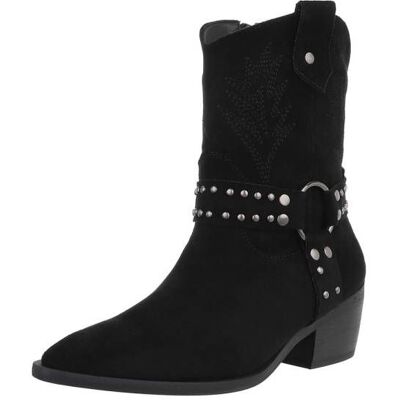 Ital-Design Western- & Bikerboots für Damen in Schwarz Ital-Design Western- & Bikerboots für Damen in Schwarz