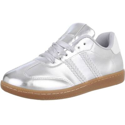 Ital-Design Sneakers Low für Damen in Silber Ital-Design Sneakers Low für Damen in Silber