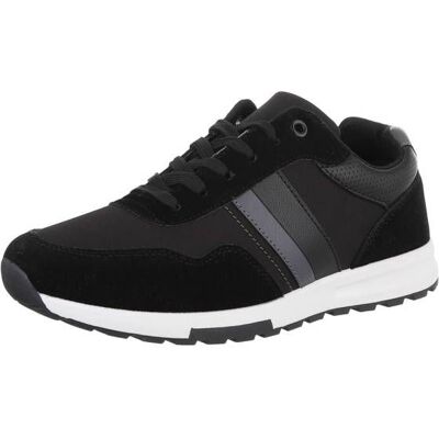 Ital-Design Sneakers für Herren in Schwarz Ital-Design Sneakers für Herren in Schwarz