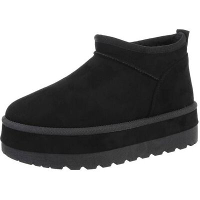 Ital-Design Snowboots für Damen in Schwarz Ital-Design Snowboots für Damen in Schwarz