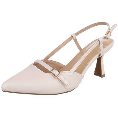 Ital-Design Schnür- & Riemchenpumps für Damen in Beige Ital-Design Schnür- & Riemchenpumps für Damen in Beige