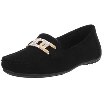 Ital-Design Slipper für Damen in Schwarz Ital-Design Slipper für Damen in Schwarz