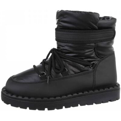 Ital-Design Snowboots für Damen in Schwarz Ital-Design Snowboots für Damen in Schwarz