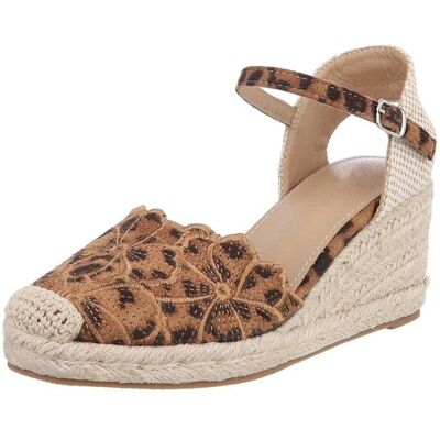 Ital-Design Schnür- & Riemchenpumps für Damen in Braun und Beige Ital-Design Schnür- & Riemchenpumps für Damen in Braun und Beige