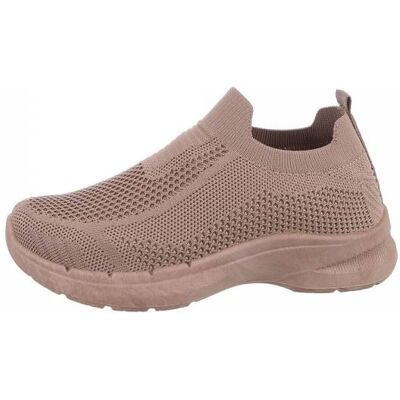 Ital-Design Sneakers Low für Damen in Hellbraun Ital-Design Sneakers Low für Damen in Hellbraun