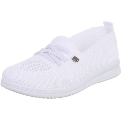 Ital-Design Slipper für Damen in Weiß Ital-Design Slipper für Damen in Weiß