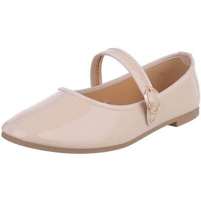 Ital-Design Schnür- & Riemchenpumps für Damen in Beige Ital-Design Schnür- & Riemchenpumps für Damen in Beige