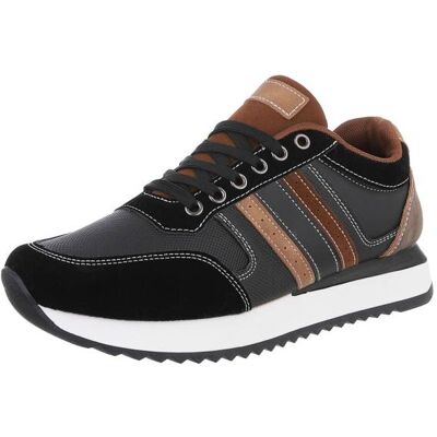 Ital-Design Sneakers für Herren in Schwarz Ital-Design Sneakers für Herren in Schwarz