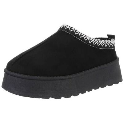 Ital-Design Snowboots für Damen in Schwarz Ital-Design Snowboots für Damen in Schwarz