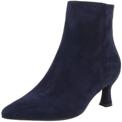 Ital-Design Klassische Stiefeletten für Damen in Dunkelblau Ital-Design Klassische Stiefeletten für Damen in Dunkelblau