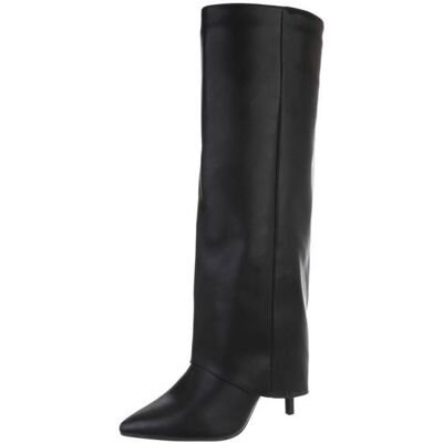 Ital-Design High-Heel Stiefel für Damen in Schwarz Ital-Design High-Heel Stiefel für Damen in Schwarz