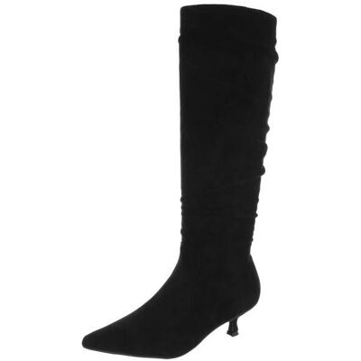 Ital-Design Klassische Stiefel für Damen in Schwarz Ital-Design Klassische Stiefel für Damen in Schwarz