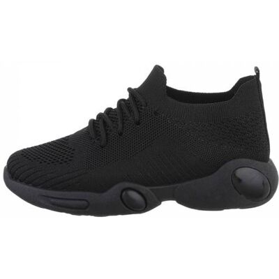 Ital-Design Freizeitschuhe für Kinder in Schwarz Ital-Design Freizeitschuhe für Kinder in Schwarz
