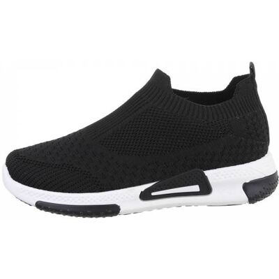 Ital-Design Freizeitschuhe für Kinder in Schwarz Ital-Design Freizeitschuhe für Kinder in Schwarz