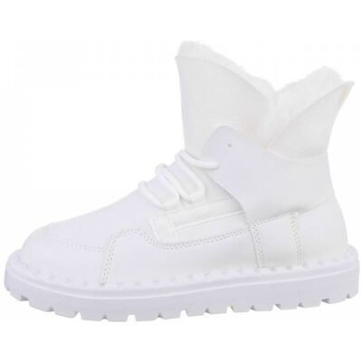 Ital-Design Snowboots für Damen in Weiß Ital-Design Snowboots für Damen in Weiß
