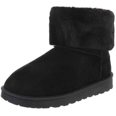 Ital-Design Snowboots für Damen in Schwarz Ital-Design Snowboots für Damen in Schwarz