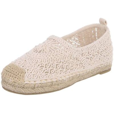 Ital-Design Slipper für Damen in Beige Ital-Design Slipper für Damen in Beige