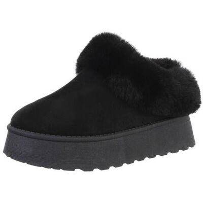 Ital-Design Snowboots für Damen in Schwarz Ital-Design Snowboots für Damen in Schwarz