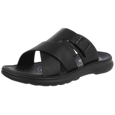 Ital-Design Sandalen für Herren in Schwarz Ital-Design Sandalen für Herren in Schwarz