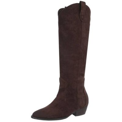 Ital-Design Western- & Bikerstiefel für Damen in Braun Ital-Design Western- & Bikerstiefel für Damen in Braun