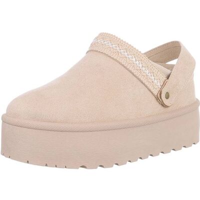 Ital-Design Snowboots für Damen in Beige Ital-Design Snowboots für Damen in Beige