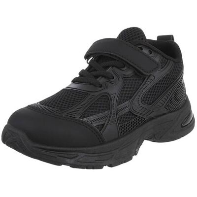 Ital-Design Freizeitschuhe für Kinder in Schwarz Ital-Design Freizeitschuhe für Kinder in Schwarz