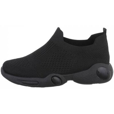 Ital-Design Freizeitschuhe für Kinder in Schwarz Ital-Design Freizeitschuhe für Kinder in Schwarz