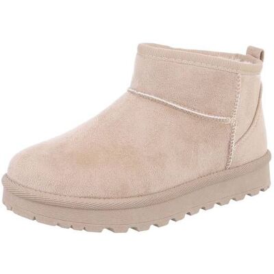 Ital-Design Snowboots für Damen in Beige Ital-Design Snowboots für Damen in Beige