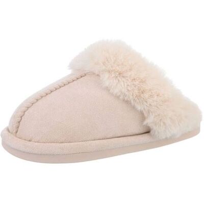 Ital-Design Hausschuhe für Damen in Beige Ital-Design Hausschuhe für Damen in Beige