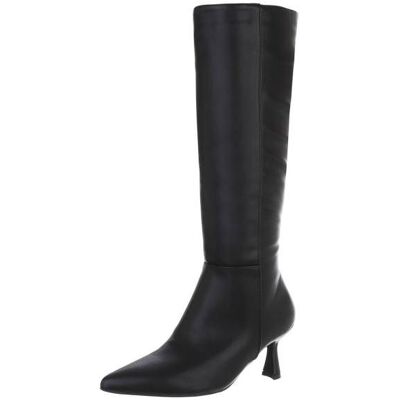 Ital-Design Klassische Stiefel für Damen in Schwarz Ital-Design Klassische Stiefel für Damen in Schwarz