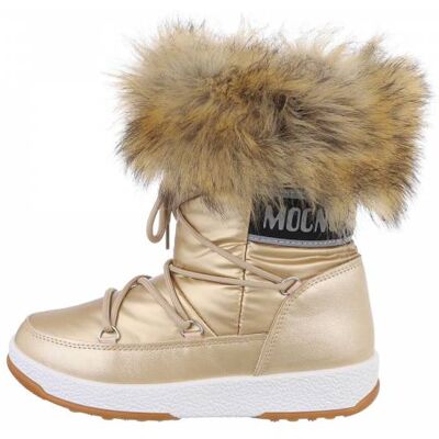 Ital-Design Snowboots für Damen in Gold Ital-Design Snowboots für Damen in Gold