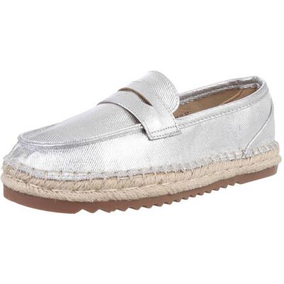 Ital-Design Slipper für Damen in Silber Ital-Design Slipper für Damen in Silber