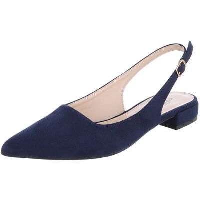 Ital-Design Schnür- & Riemchenpumps für Damen in Dunkelblau Ital-Design Schnür- & Riemchenpumps für Damen in Dunkelblau
