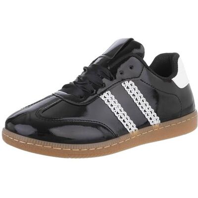 Ital-Design Sneakers Low für Damen in Schwarz Ital-Design Sneakers Low für Damen in Schwarz