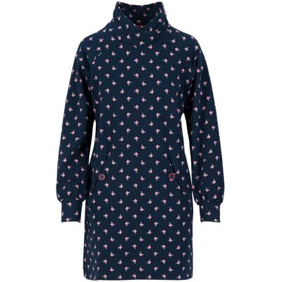 blutsgeschwister Sweatkleid mushroom party Blau XS S M L XL Damen blutsgeschwister Sweatkleid mushroom party Blau XS S M L XL Damen