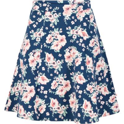 blutsgeschwister Tellerrock up and away Blau XS S M L XL Damen blutsgeschwister Tellerrock up and away Blau XS S M L XL Damen