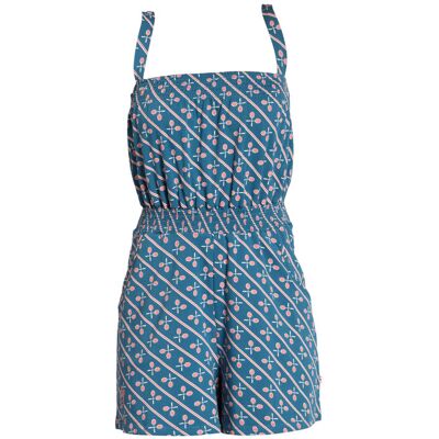 blutsgeschwister Jumpsuit let´s play sharade Blau XS S M L XL Damen blutsgeschwister Jumpsuit let´s play sharade Blau XS S M L XL Damen