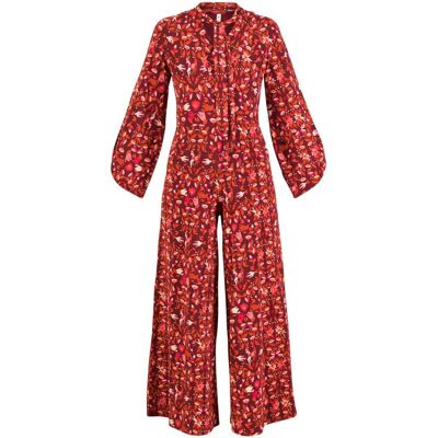 blutsgeschwister Jumpsuit Stride Along Bow Lila XS S M L XL 2XL Damen blutsgeschwister Jumpsuit Stride Along Bow Lila XS S M L XL 2XL Damen