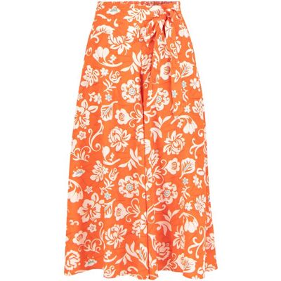 blutsgeschwister Sommerhose Flotte Culottes Orange XS S M L XL 2XL Damen blutsgeschwister Sommerhose Flotte Culottes Orange XS S M L XL 2XL Damen