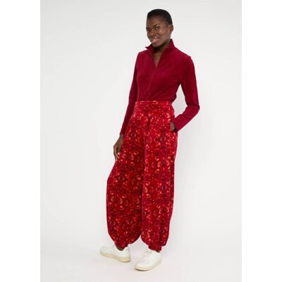 blutsgeschwister Jogginghose Velvet Merry Moments Rot XS S M L XL 2XL Damen blutsgeschwister Jogginghose Velvet Merry Moments Rot XS S M L XL 2XL Damen
