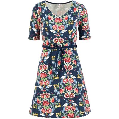 blutsgeschwister Sweatkleid Home Cute Blau XS S M L XL 2XL Damen blutsgeschwister Sweatkleid Home Cute Blau XS S M L XL 2XL Damen