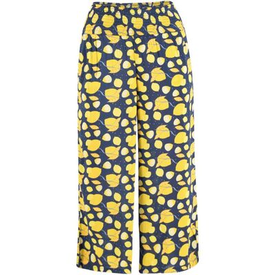 blutsgeschwister Sommerhose Lady Flatterby Cropped Blau XS S M L XL 2XL Damen blutsgeschwister Sommerhose Lady Flatterby Cropped Blau XS S M L XL 2XL Damen