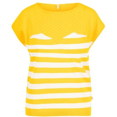 blutsgeschwister Strickpullover New Wave Pinup Gelb XS S M L XL 2XL Damen blutsgeschwister Strickpullover New Wave Pinup Gelb XS S M L XL 2XL Damen